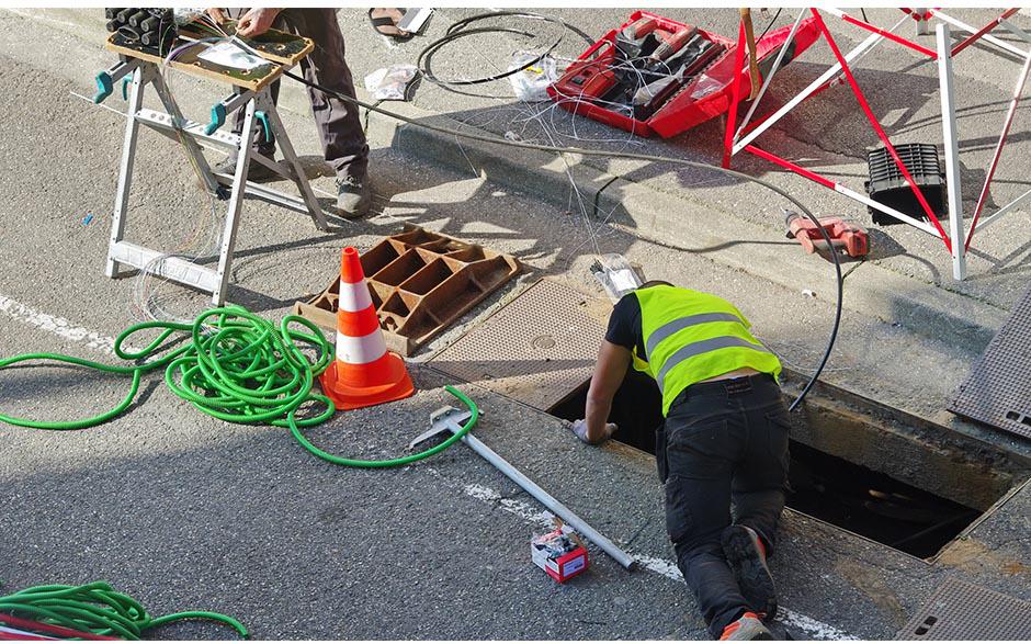 assainissement canalisation Marchémoret